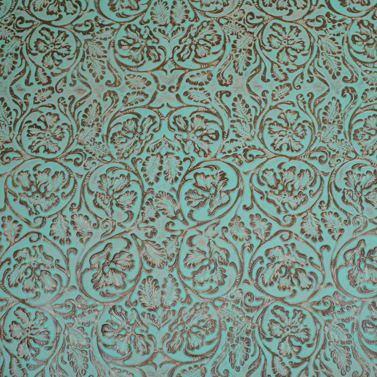 HLFS.Turquoise Brown.04.jpg Heirloom Floral Sides Image