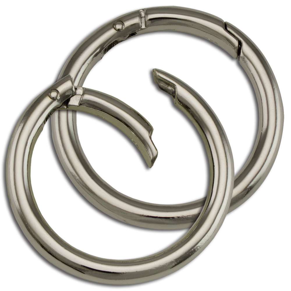 020-900300.SLC1.jpg 1 1/4" Spring Gate Round Ring - Pair Image