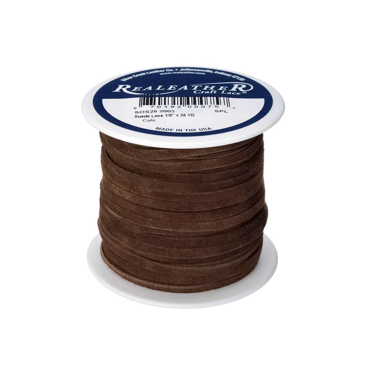 28-9022.SLC.01.jpg Lace Suede Cafe 1/8" x 25yd Image