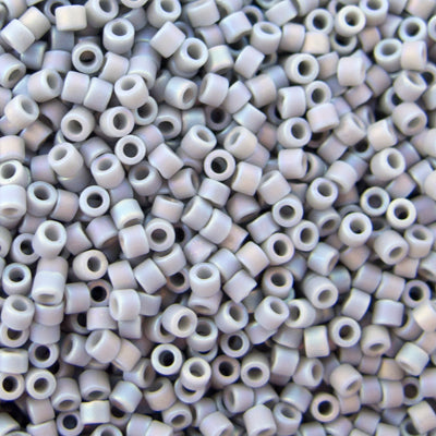 45-113882.SLC.jpg Delica Bead - Matte Light Grey AB Opaque DB882 Image