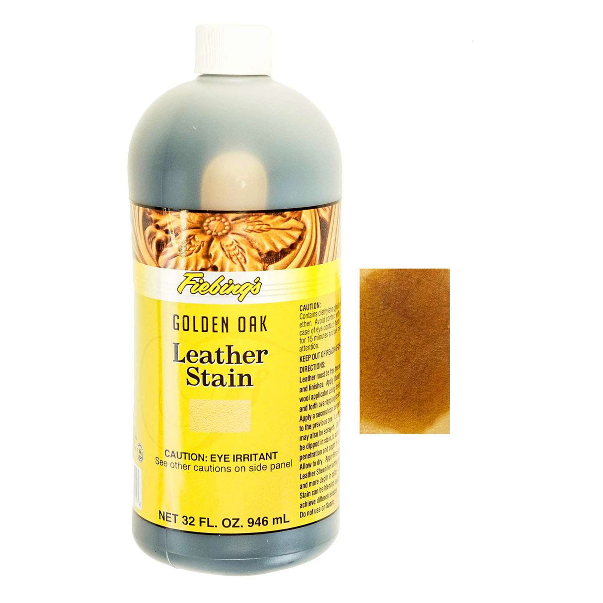 34-210803.SLC.01.jpg Fiebings Leather Stain - Golden Oak 32oz Image