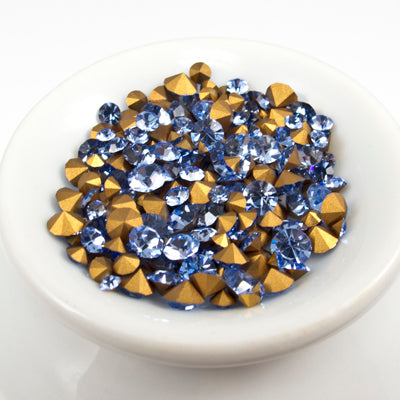 45-6665.SLC.jpg Preciosa Chaton Medley - Light Sapphire Image