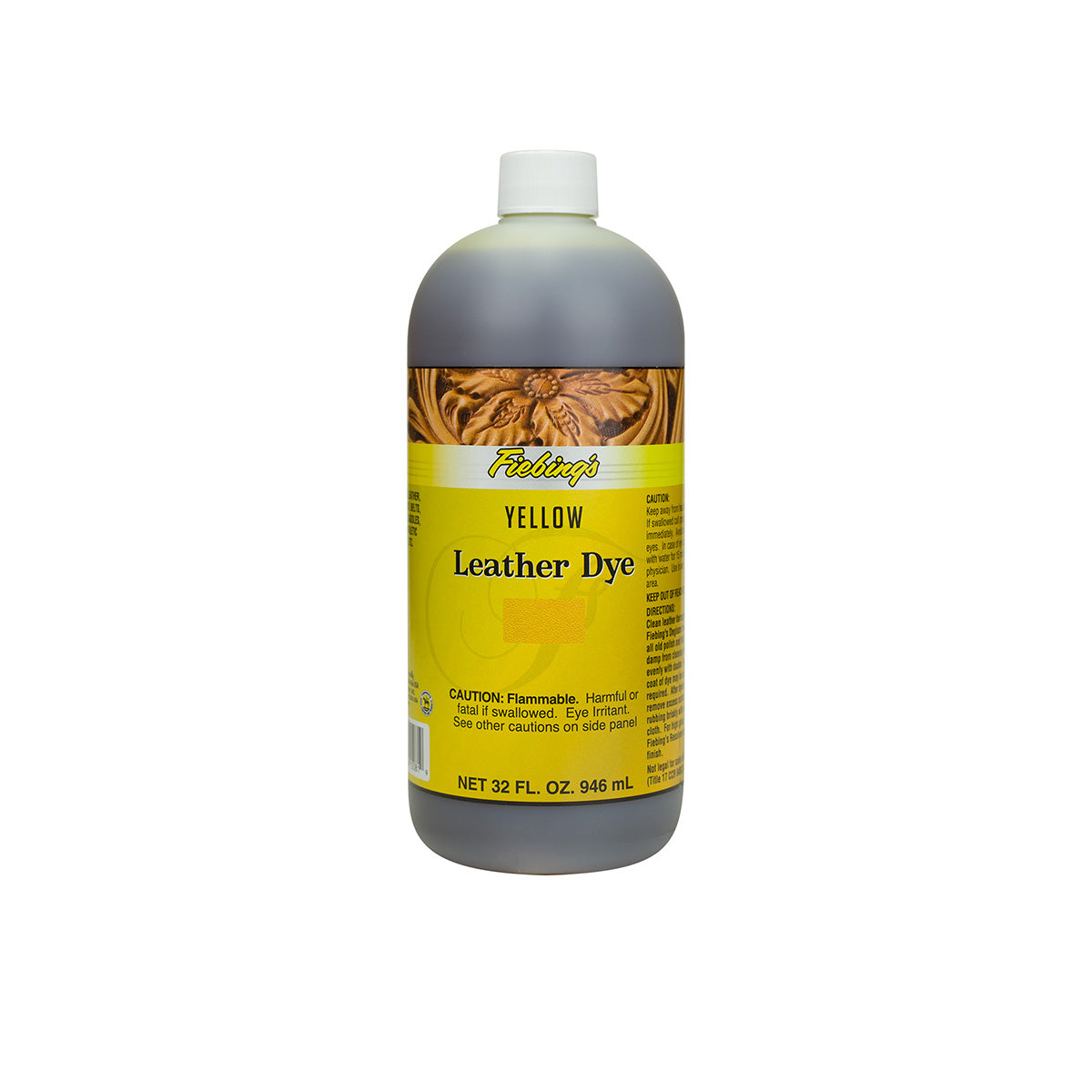 34-210115.SLC.01.jpg Fiebings Leather Dye - Yellow 32oz Image
