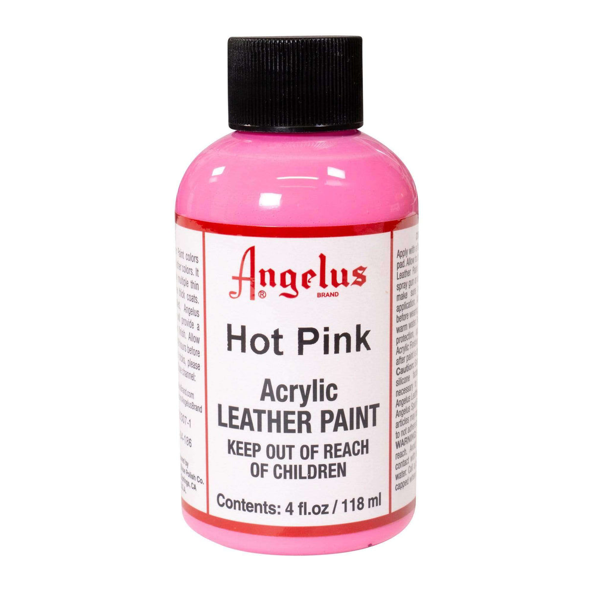 ALAPFO.Hot Pink.01.jpg Angelus Leather Acrylic Paint 4oz Image