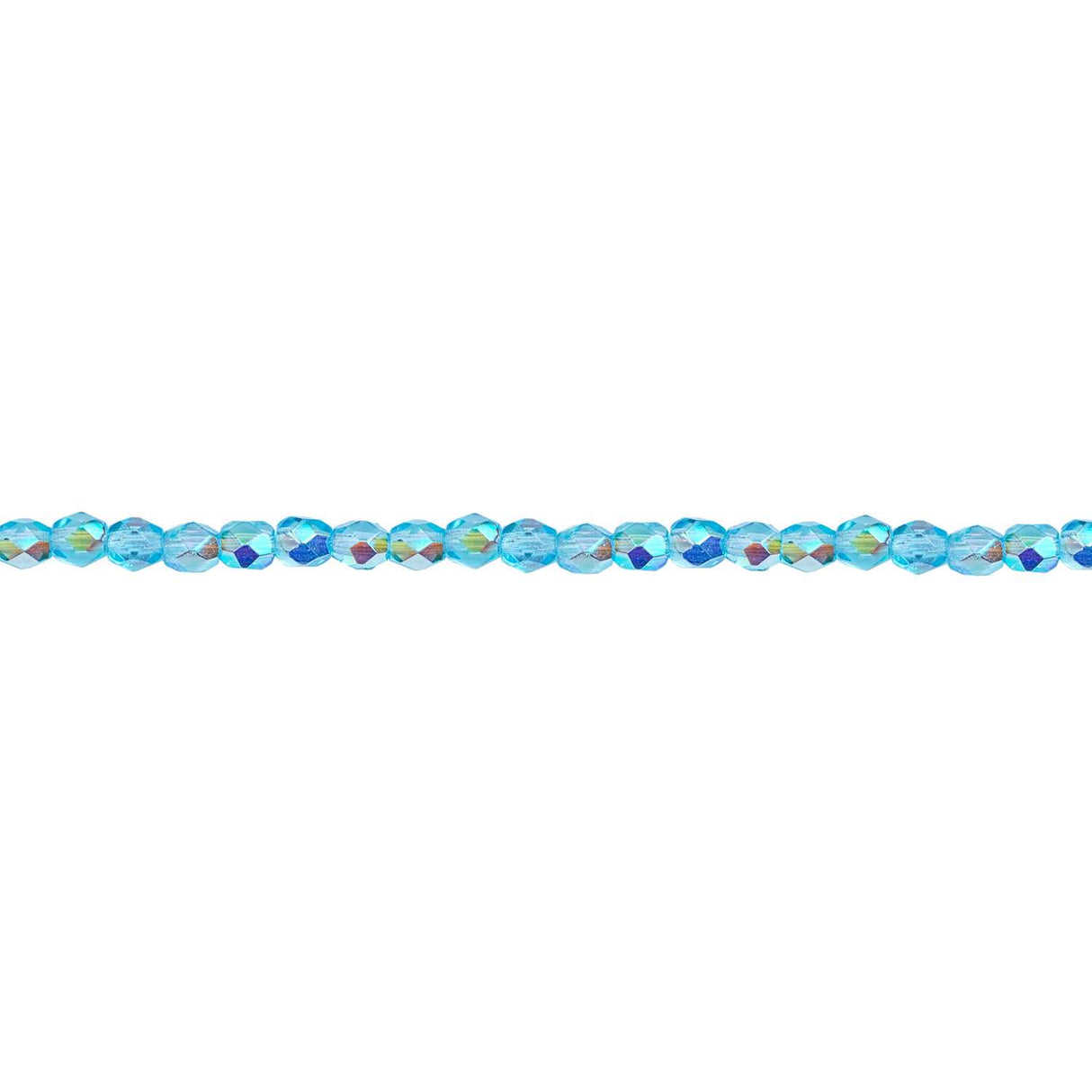 339-28.SLC.1.jpg 3mm Aqua AB Bead Strand - Firepolished Image