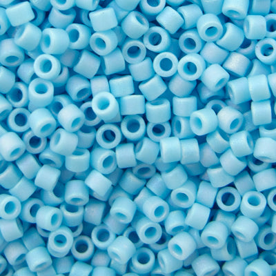 45-113879.SLC.jpg Delica Bead - Matte Opaque Sky Blue AB DB879 Image