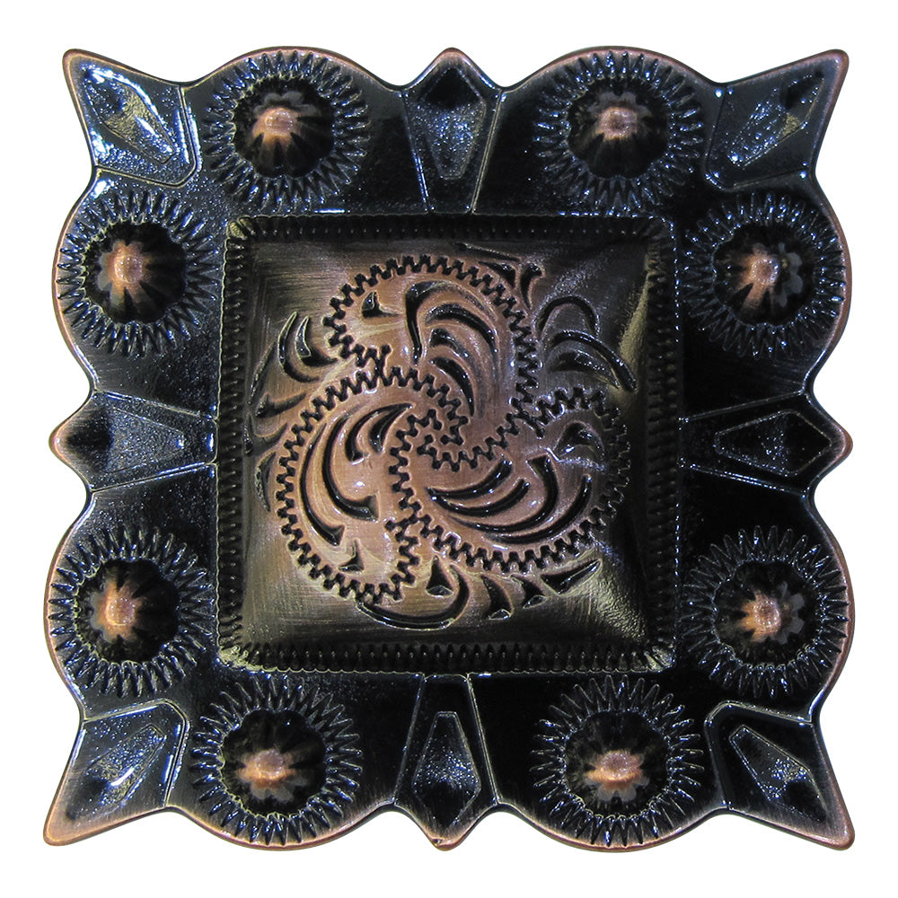 280-232303.SLC.jpg 1" Square Berry Concho - Copper Image