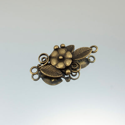 286-835527.SLC.jpg 29mm Deco Flower Link - Gold Plate Image