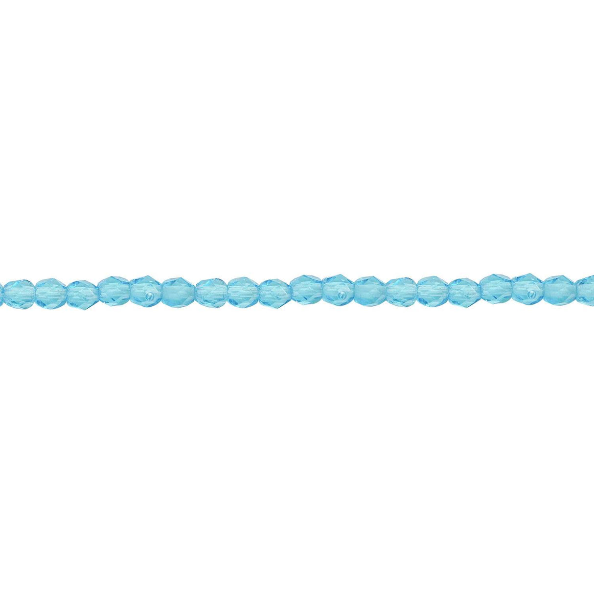 339-15.SLC.1.jpg 3mm Aqua Bead Strand - Firepolished Image