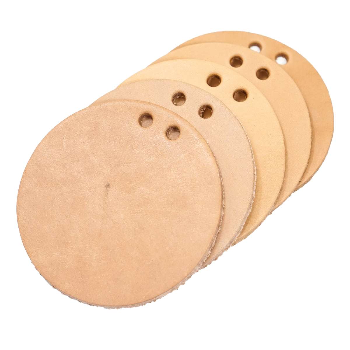 SHP061.SLC.3.jpg Leather Shape - 2 Hole Rounder Image