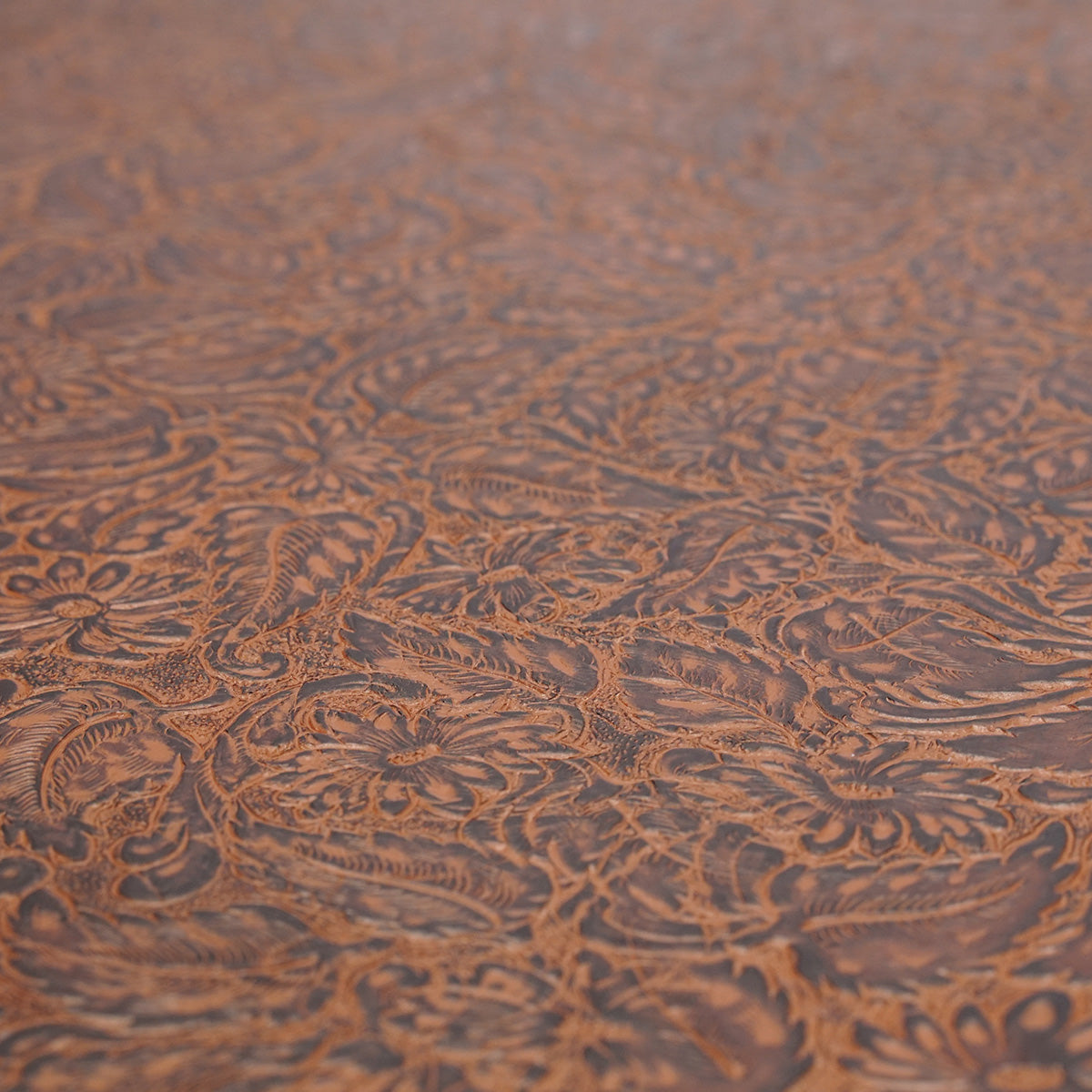 DFL.Cognac.04.jpg Daisy Floral Embossed Cow Image