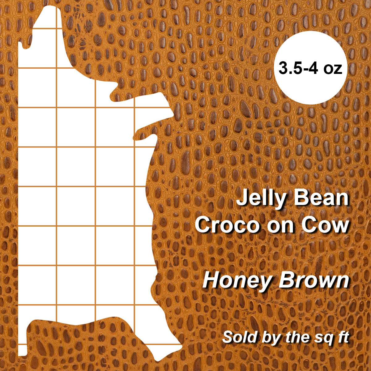 371-11162.SLC.4.jpg Jelly Bean Croco Side - Honey Brown Image