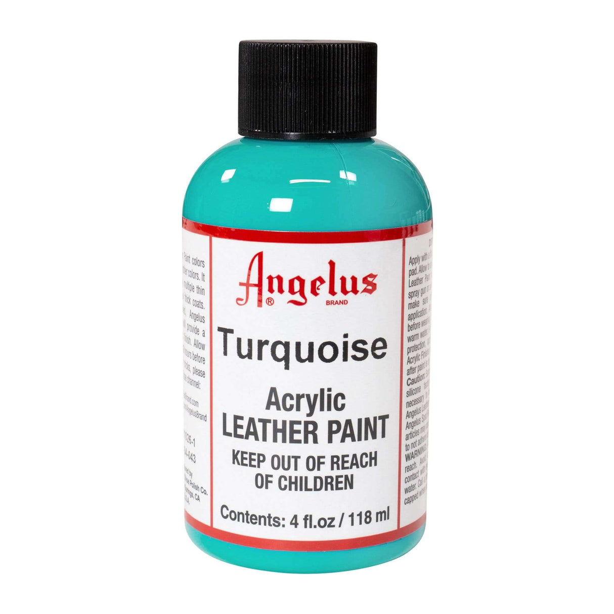 ALAPFO.Turquoise.01.jpg Angelus Leather Acrylic Paint 4oz Image