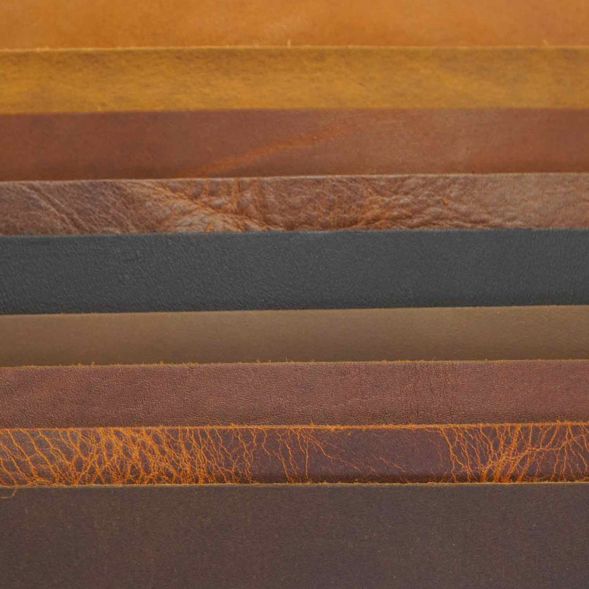 579-13001.SLC.09.jpg Fringed Leather Wristlet Strap - Mesquite Brown Image