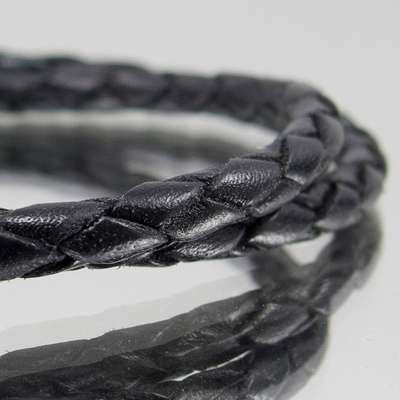 221-602.SLC.jpg 3mm Bolo Cord - Black Yd Image