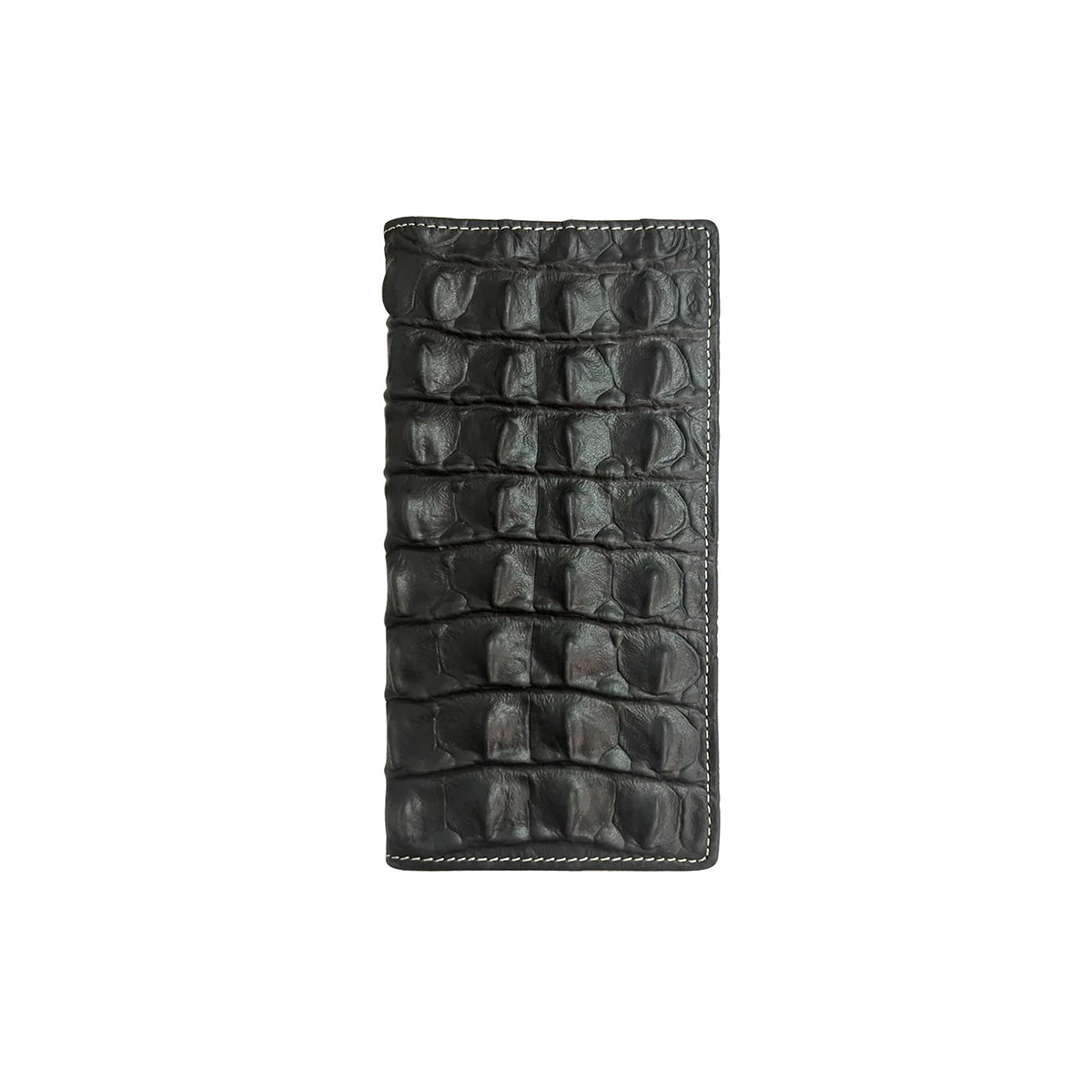 MWCR.Black.01.jpg Montana West Crocodile Roper Wallets Image