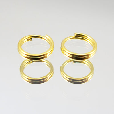 339-134.SLC.jpg 6mm Split Rings - Gold 20pk Image