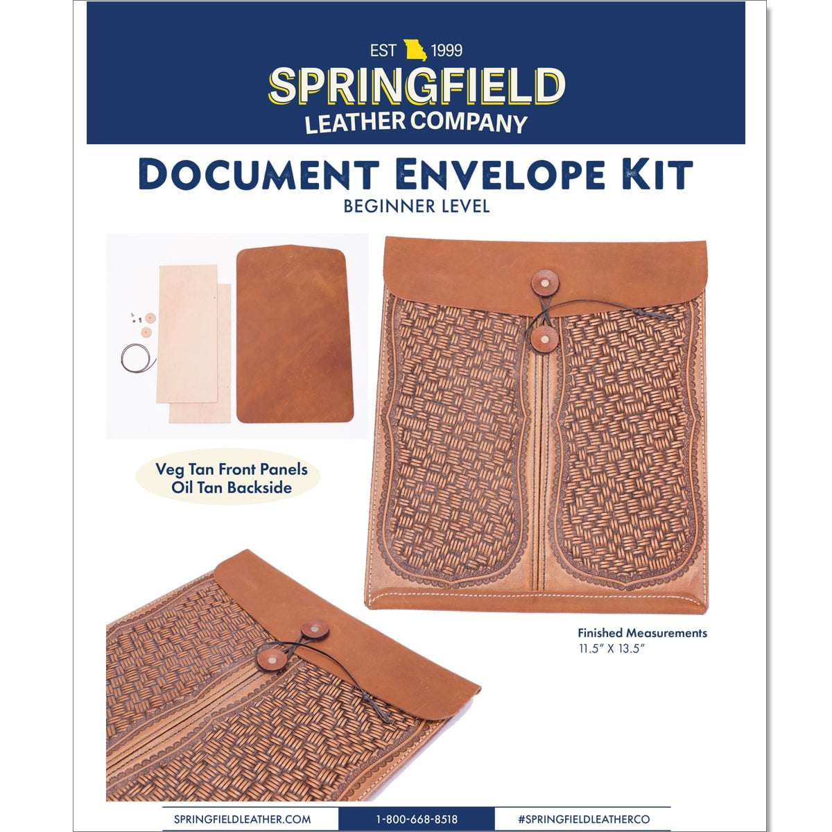 DEK.Veg Tan Panel.01.jpg Document Envelope Kit Image