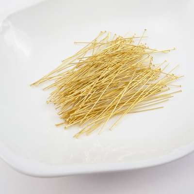45-60201.SLC.jpg 2" Headpins - Gold Plate 144pk Image