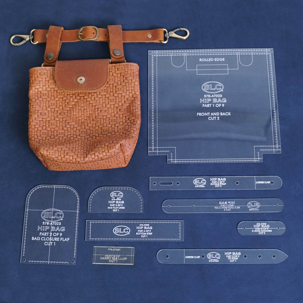 378-AT023.SLC.01.jpg Acrylic Template - Hip Bag Image