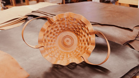 Leather Shopper Bag