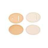 Large Leather Oval Buckle Cover