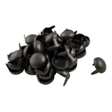 1/4" Round Spot, Antique Nickel Plate - 100pk