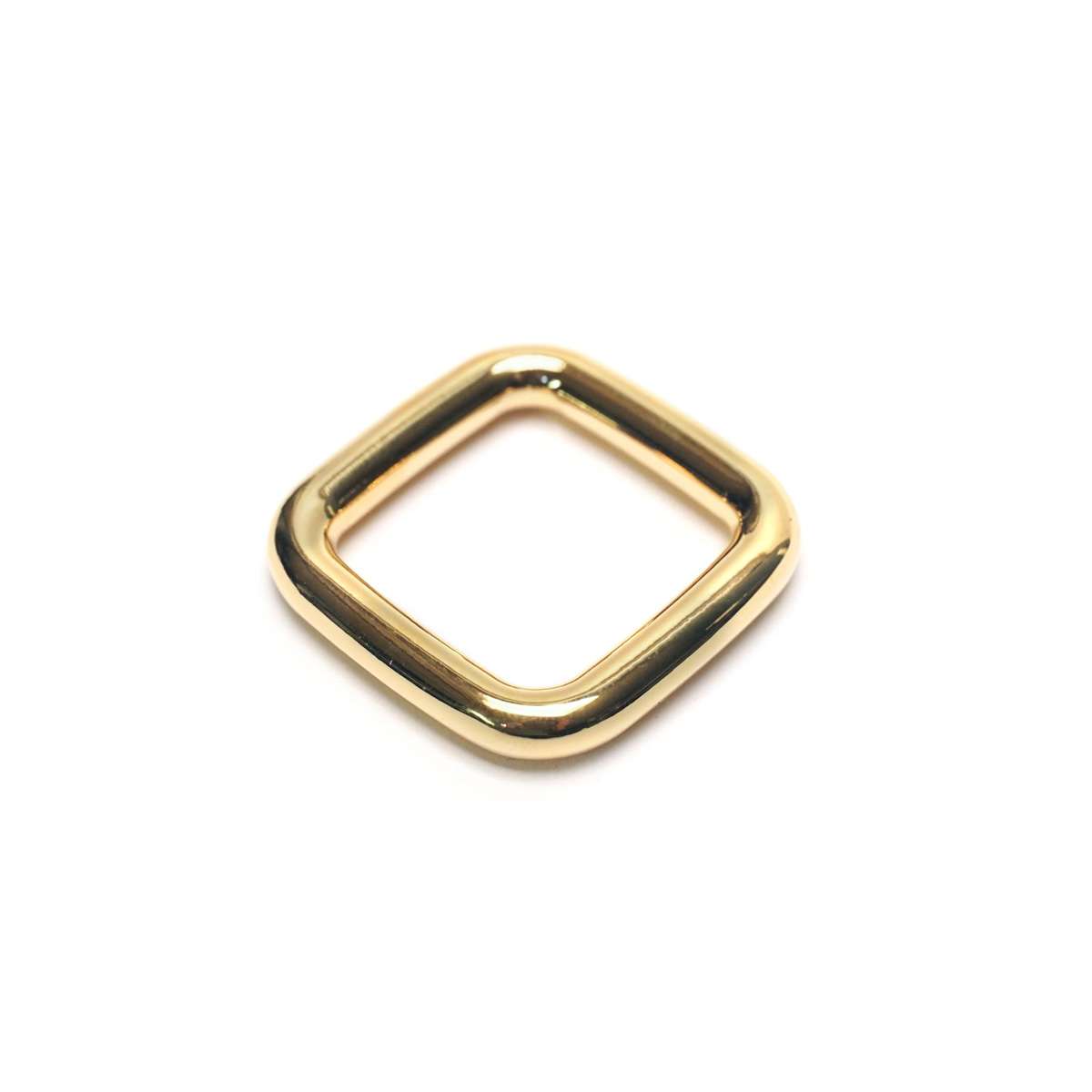 Square Ring - Gold 1-3/8"