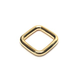 Square Ring - Gold 1-3/8"