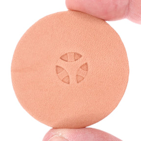 G871 Lg. Round Tri-Weave Geometric