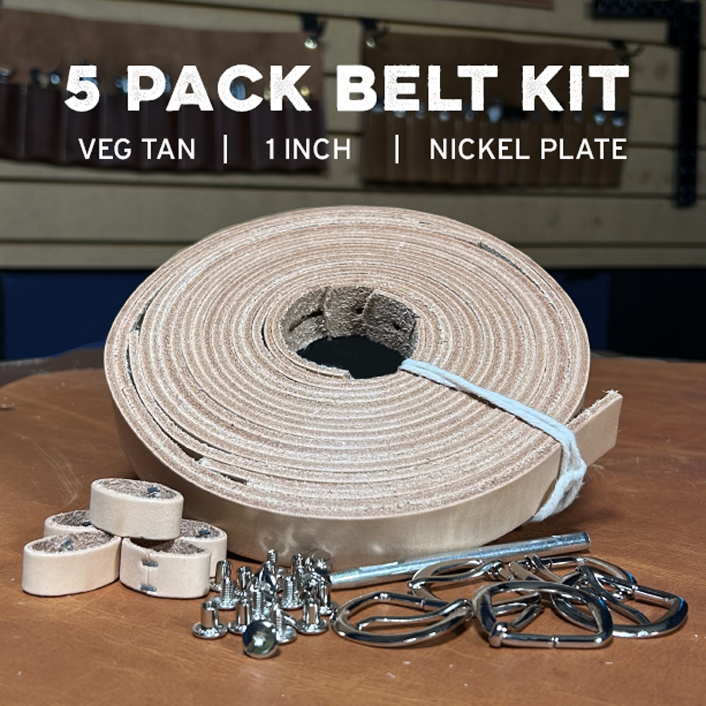 5 Pack Natural Veg Belt Kit