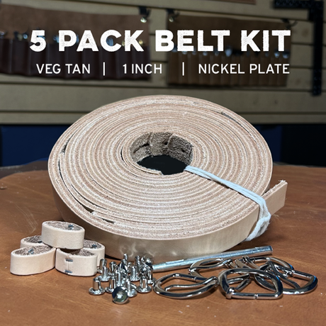 5 Pack Natural Veg Belt Kit