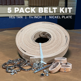 5 Pack Natural Veg Belt Kit