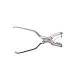 Rotary Hand Sewing Punch tool from the side. Shows a stainless steel tool for punching stitching holes.