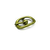 ½" Center Bar Buckle - Brushed Gold Plate