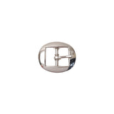 1" Center Bar Cart Buckle - Nickel Plate
