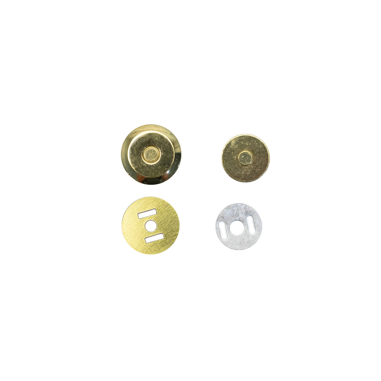 Beveled Lowpro Magnetic Snap - Gold Plate
