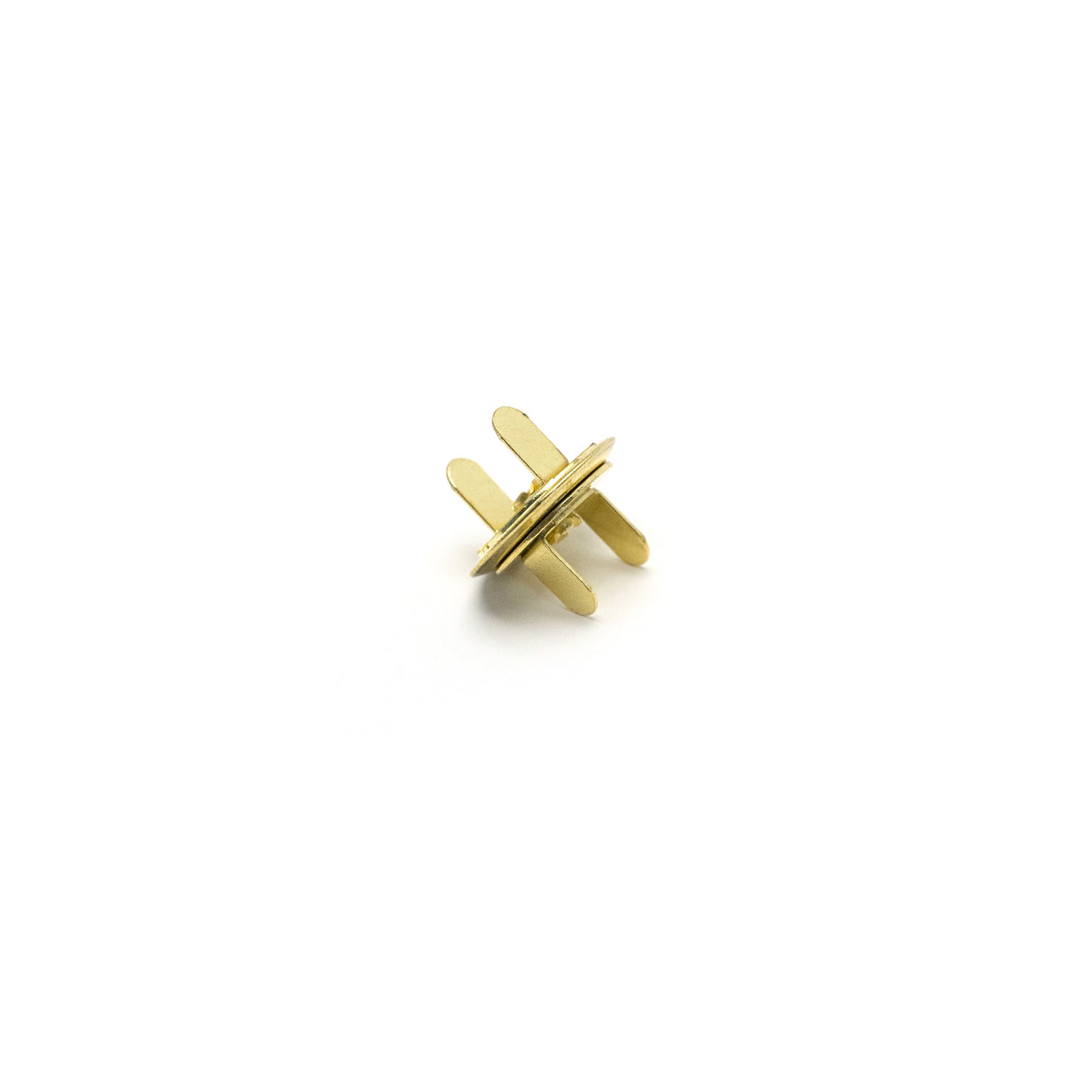 Beveled Lowpro Magnetic Snap - Gold Plate