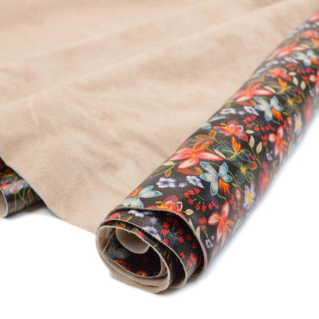 62-217.SLC.1.jpg Suede Gothic Flower - Black Image