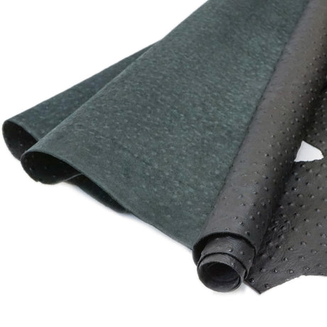 62-40.SLC.03.jpg Ostrich Print on Cow Sides - Black Image