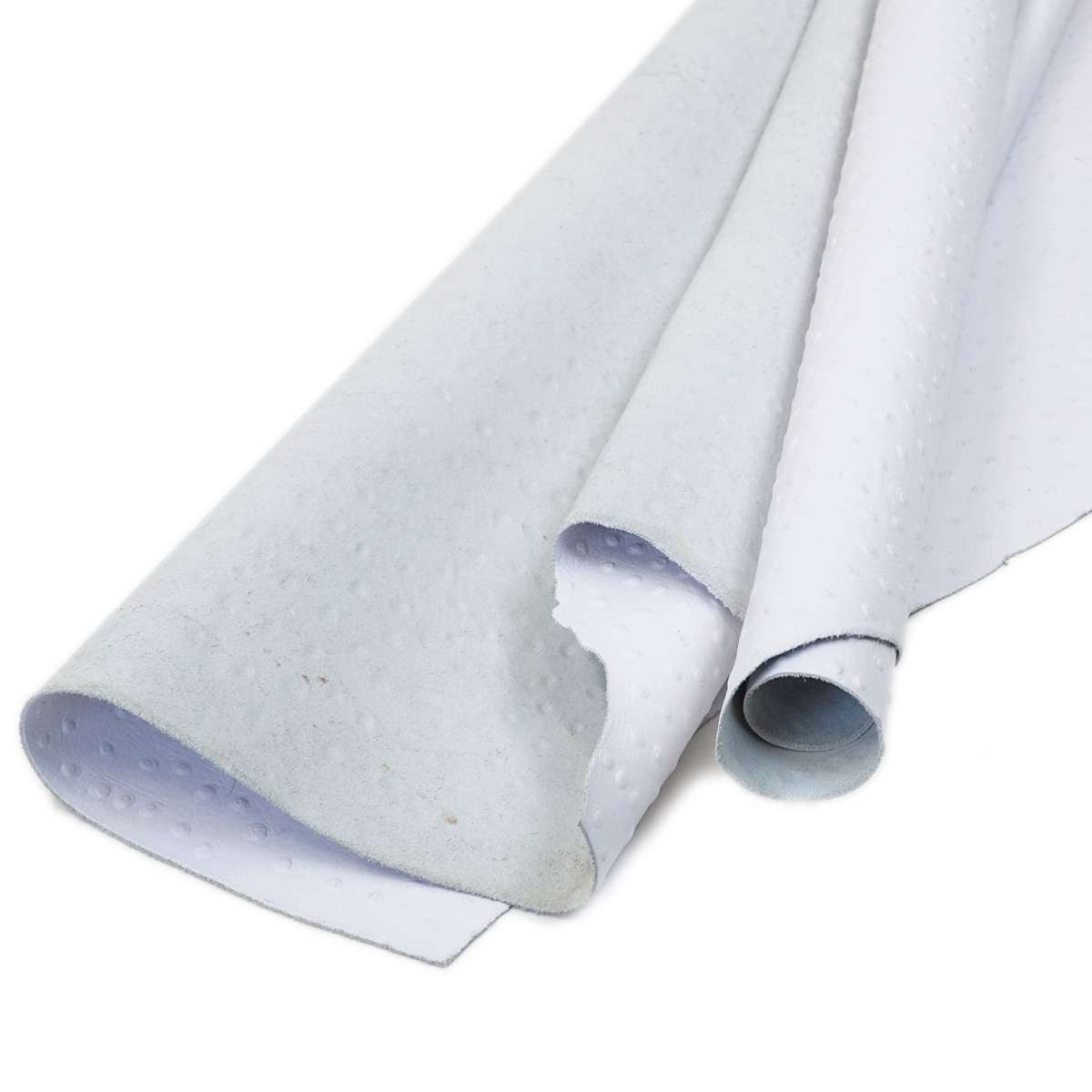 62-41.SLC.02.jpg Ostrich Print on Cow Sides - White Image