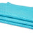 Ostrich Print on Cow Sides - Turquoise