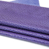 62-49.SLC.03.jpg Ostrich Print on Cow Sides - African Violet Image