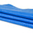 Ostrich Print on Cow Sides - Royal Blue