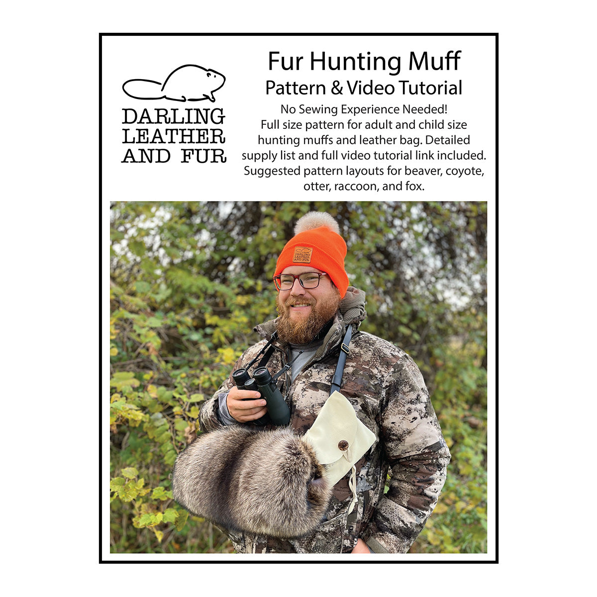 Fur Hunting Muff Pattern