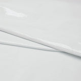 White Patent Pigskin