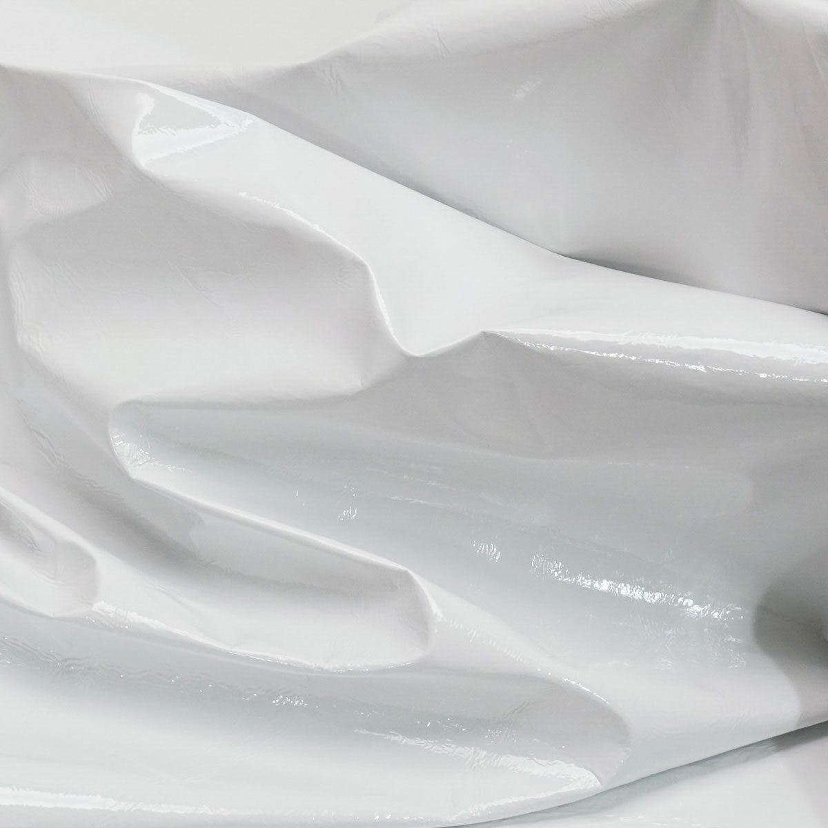 White Patent Pigskin