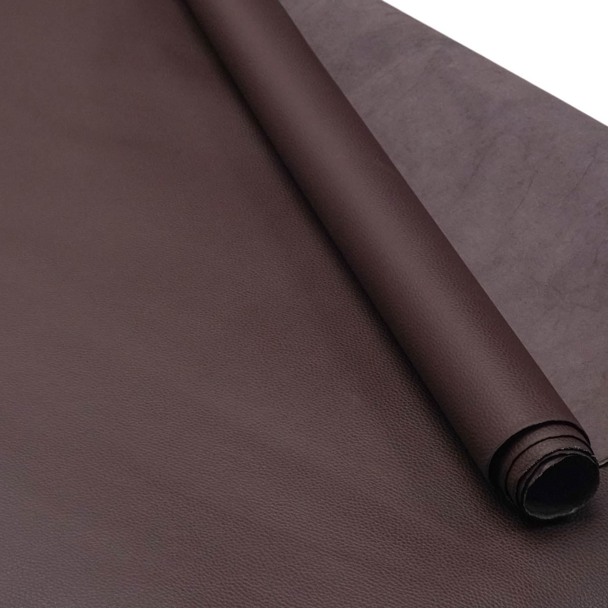 Burgundy Pebbled PU Coated Double Butt