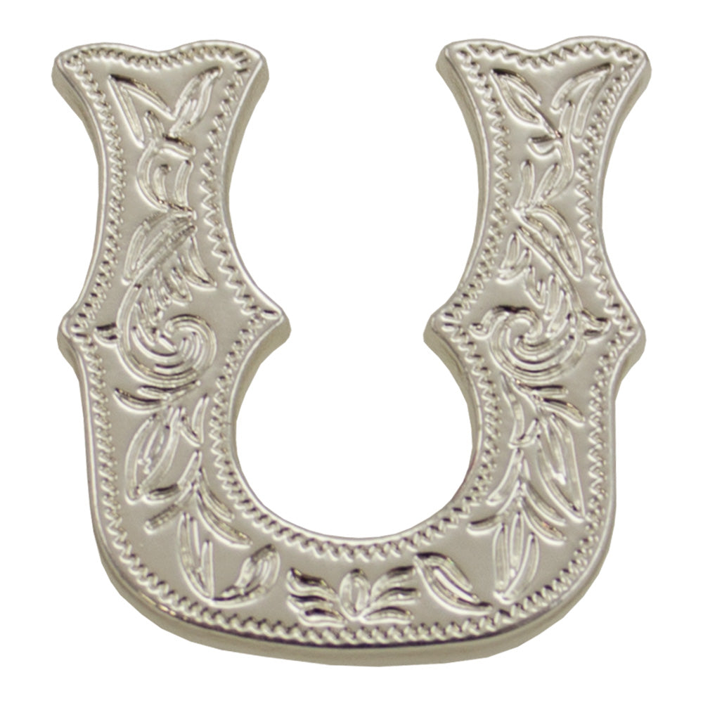 3/4" (U) Alphabet Letter - Silver
