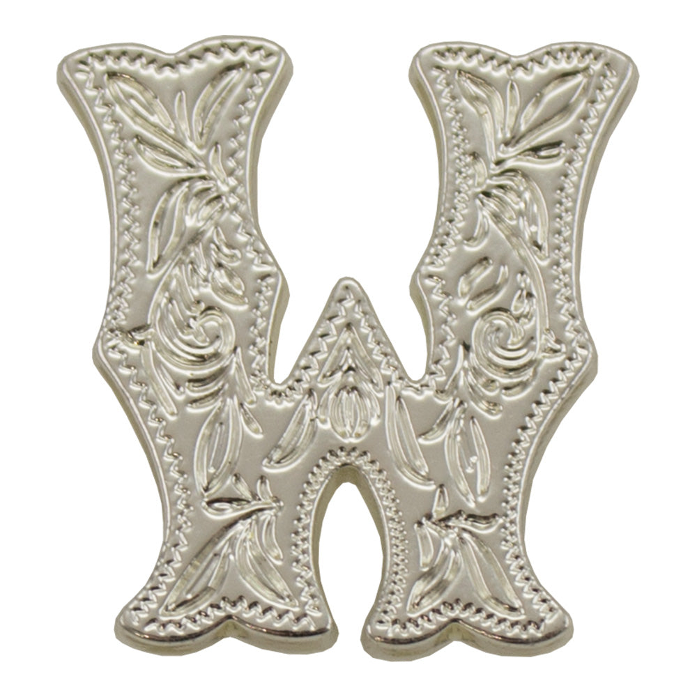3/4" (W) Alphabet Letter - Silver